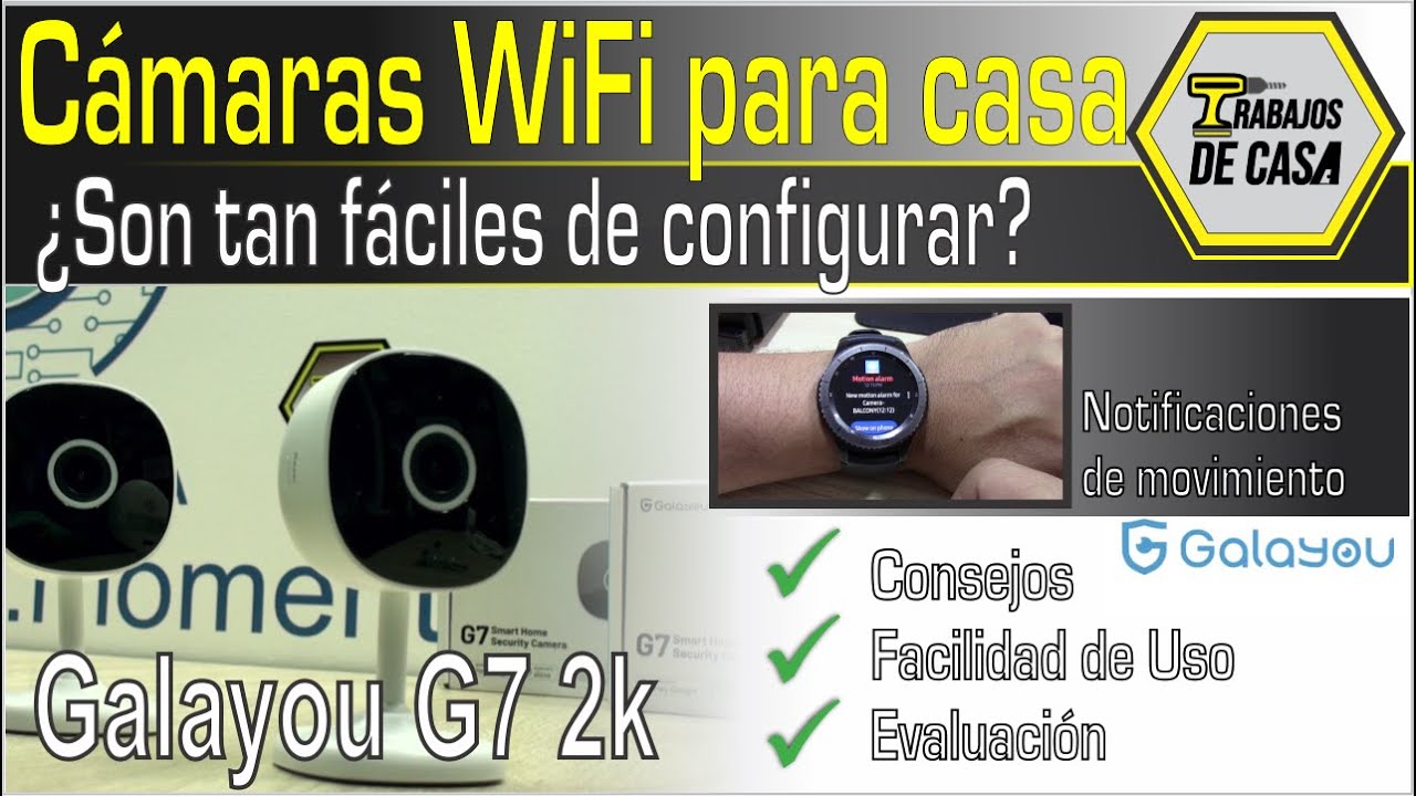Empieza tu sistema de cámaras con Galayou G7 2K FHD
