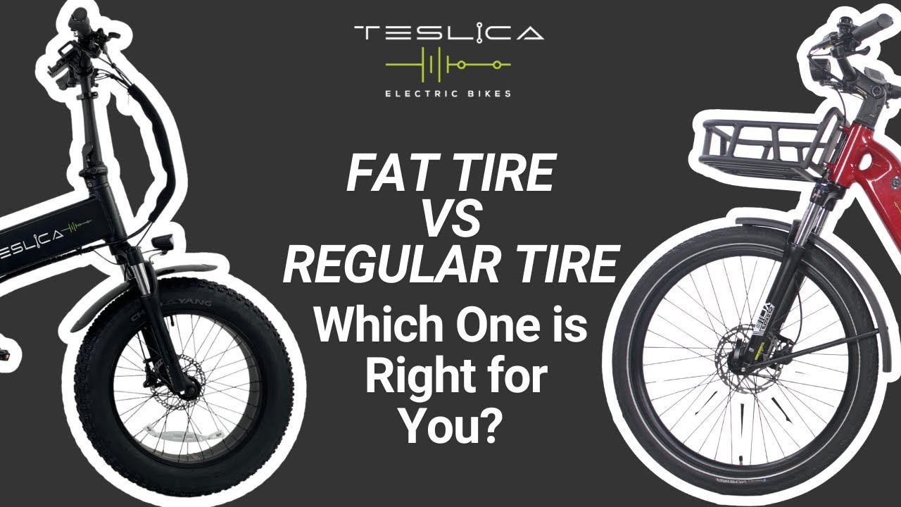 Fat Tire vs. Regular Tire eBikes: Which One is Right for You?