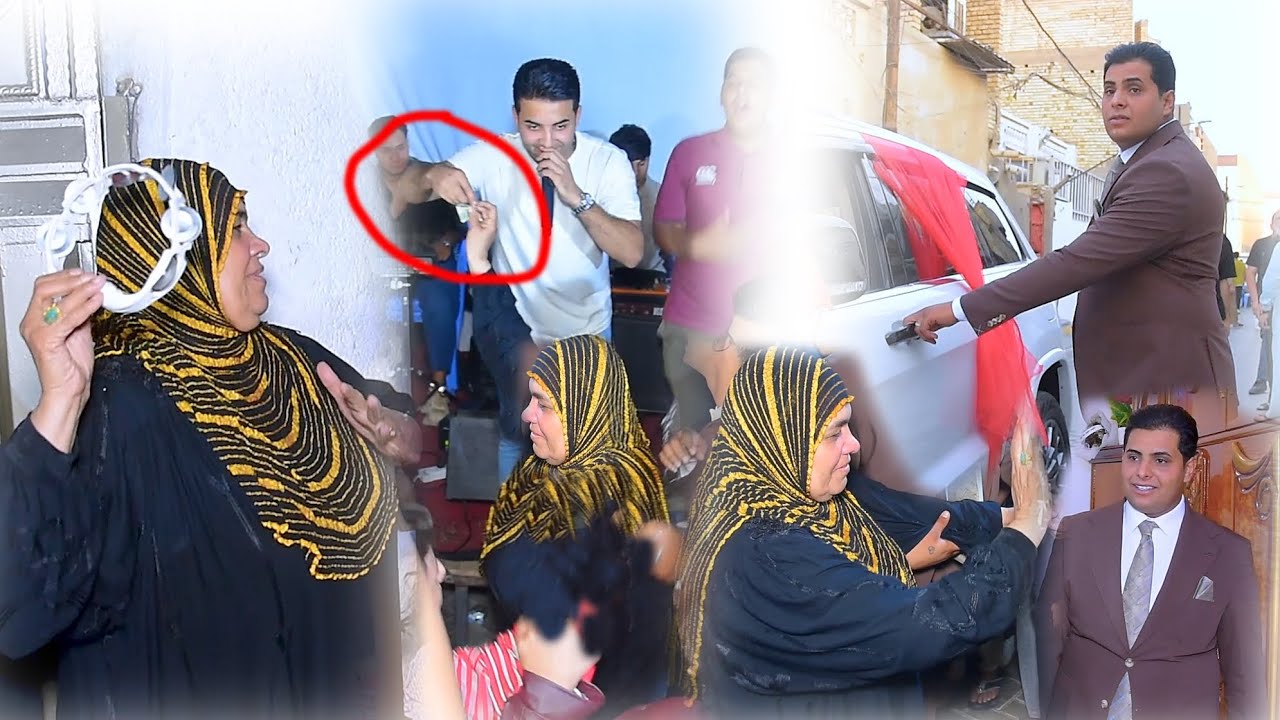 ام العريس تكيت ع المطرب حفل زفاف محمد الجابري ابو حمرة الف الف مبروك ياحبيبي 
