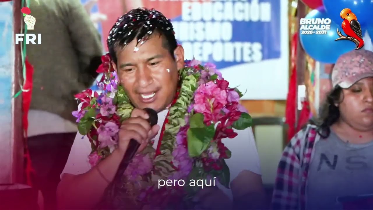 🔴🔵 Palabras de nuestro Candidato a Gobernador Fidel Chura Chávez en Santa Rosa de Quilo Quilo