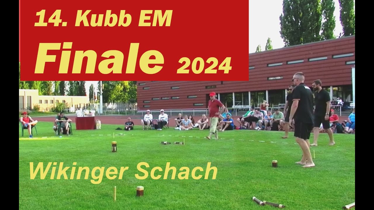 Kubb-EM Berlin Finale 2024   Gipfelst&uuml;rmer (GER) vs. Kubb'Ings (GER)