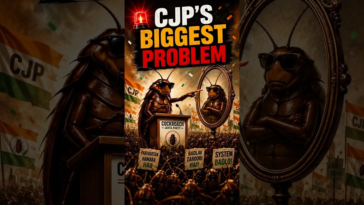CJP's Biggest Problem! #cockroachjanataparty #protest #students #neet #cjp #politics #trending