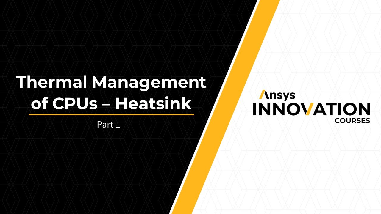 Geometry Preparation of Heat Sink Using Ansys Discovery &ndash; Lesson 2, Part 1