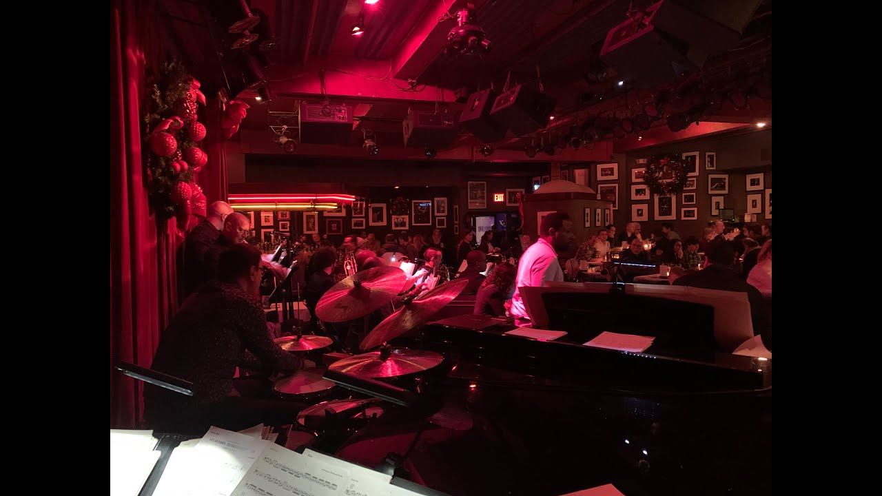 CARLOS MENA:BASS: 2019: Solo with ALJO Orchestra directed by Arturo O'Farrill Birdland Jazz Club NYC