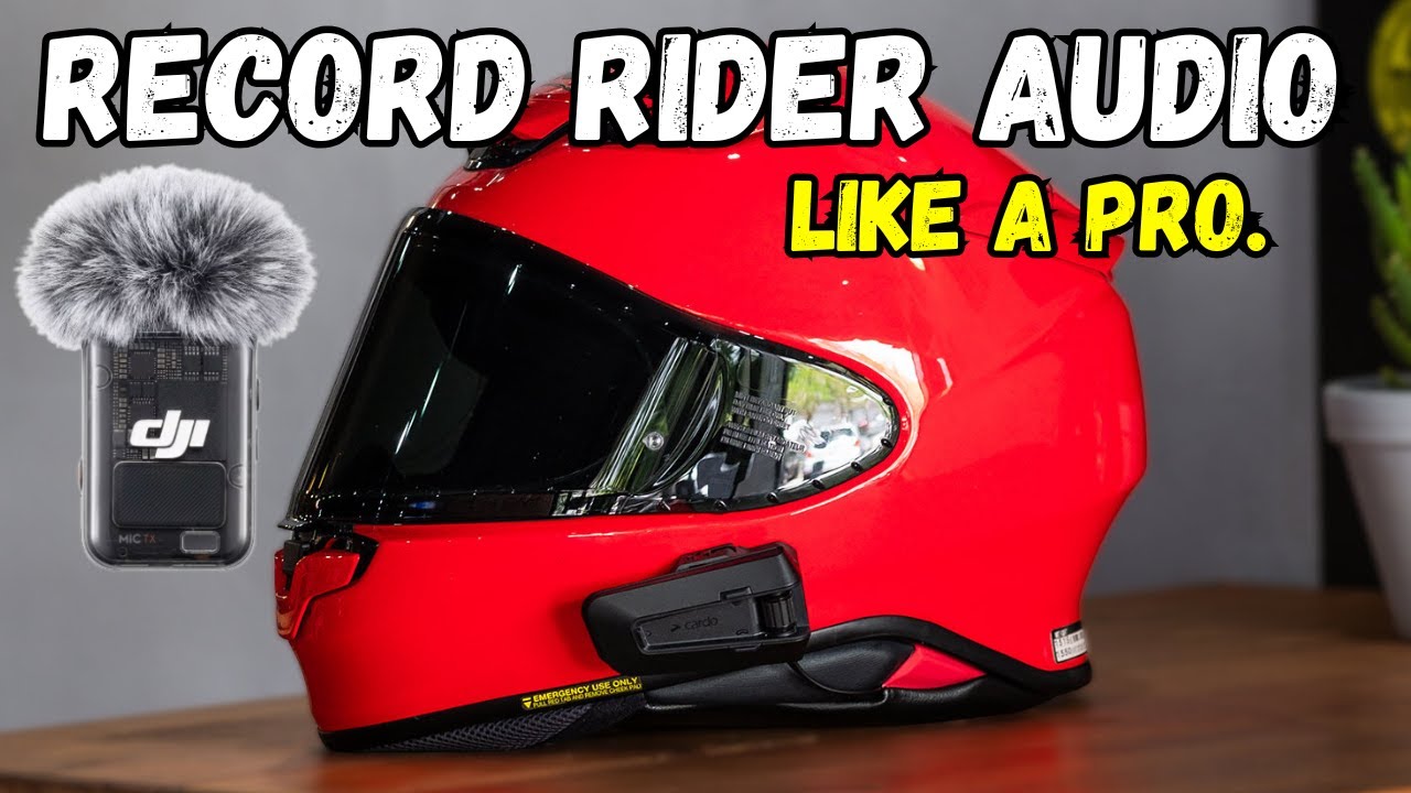 How to Capture Rider-to-Rider Audio Like a Pro!