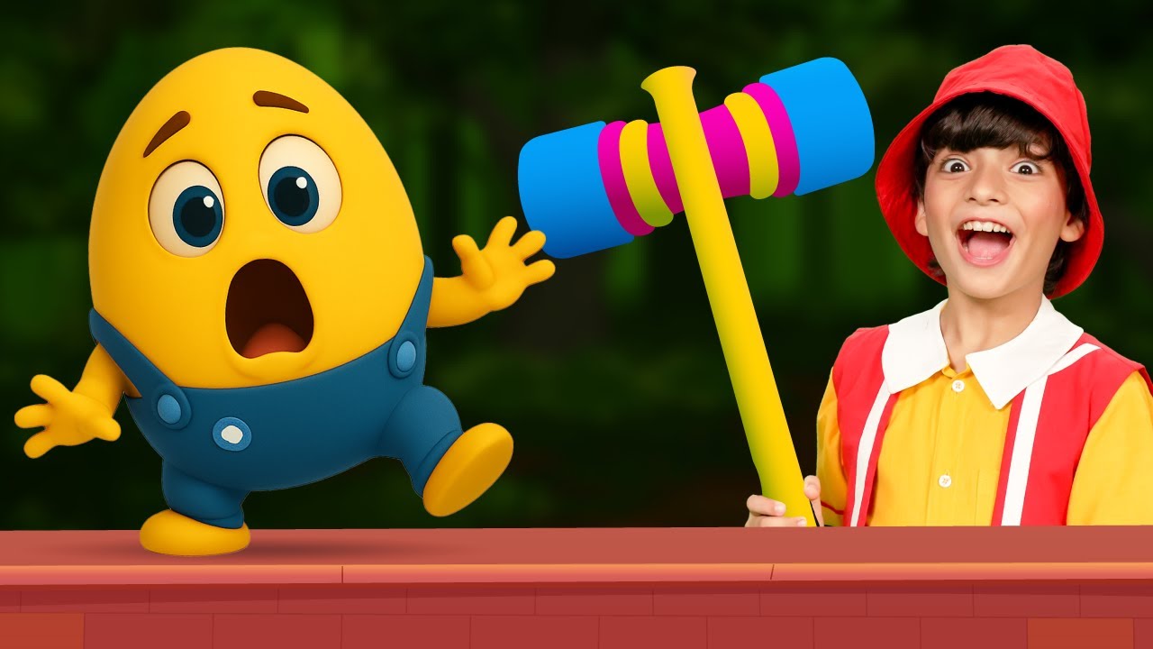 Surprise Eggs x Humpty Dumpty Sat on a Wall Song | BabyBillion Rhymes