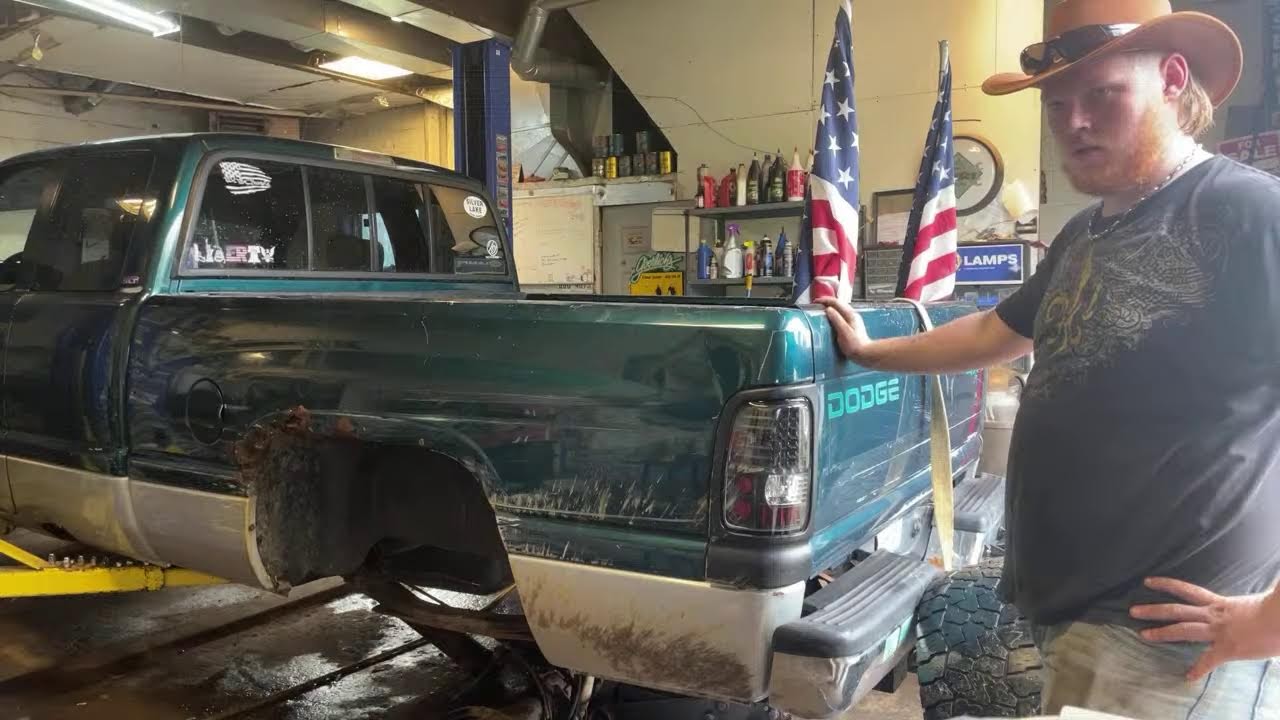 Repair shop live! Changing a rear  axle