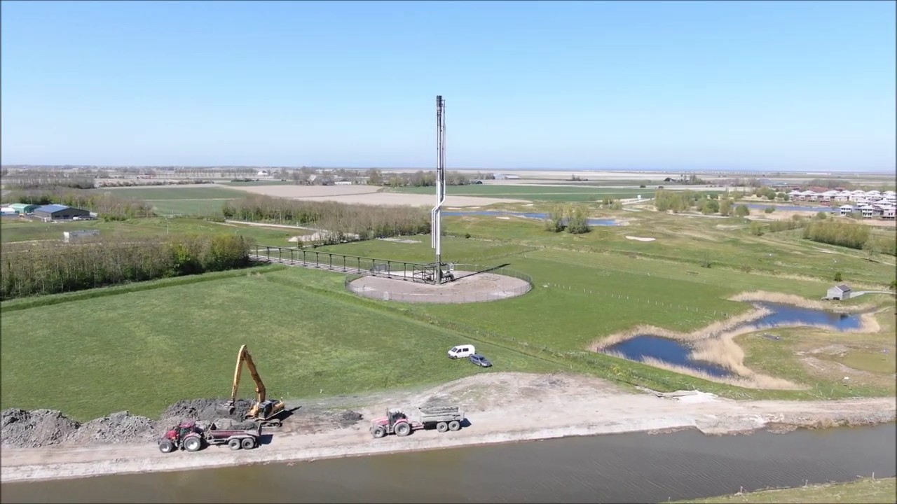 'HAZ Infra'  werkzaam aan zuider-Ee project tussen esumazijl en Esonstad