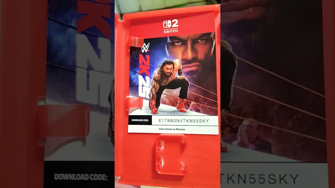 WWE 2K25 on Nintendo Switch 2 has NO GAME??? #nintendo #gaming #wwe2k25 #wwe #nintendoswitch2