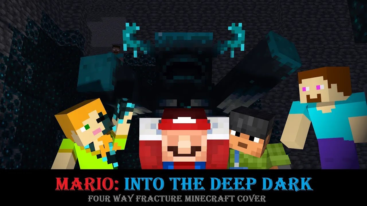 Mario Into The Deep Dark | Four Way Fracture COVER + MOD LINK @ThePhantomPichu