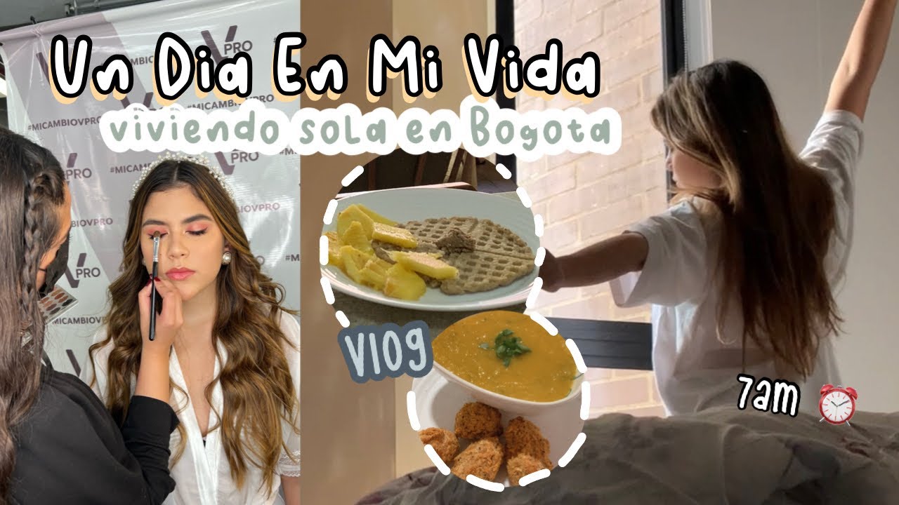 MI PRIMERA SEMANA VIVIENDO SOLA EN BOGOTÁ - VLOG: Un Día En Mi Vida   | HeyItsVal