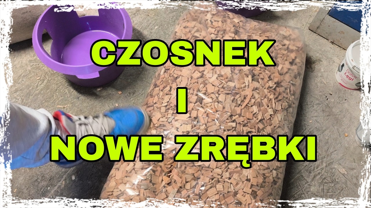 Czosnek do wody i sucha ściółka od Marka Trzaski