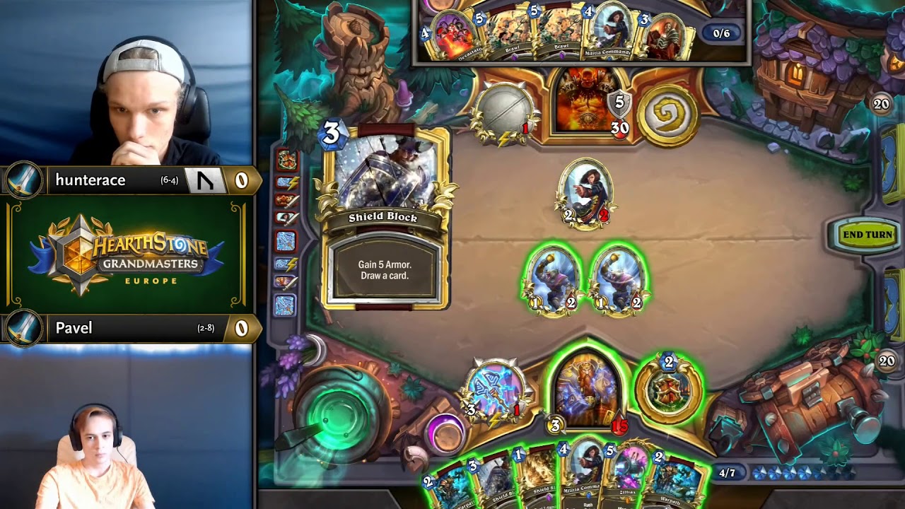 hunterace vs Pavel - Hearthstone Grandmasters Europe - Week 6