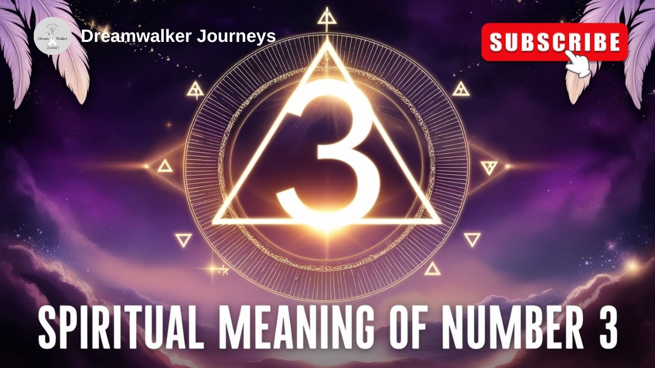 Spiritual Meaning of Number 3 | Divine Alignment, Creativity & the Power of Trinity
