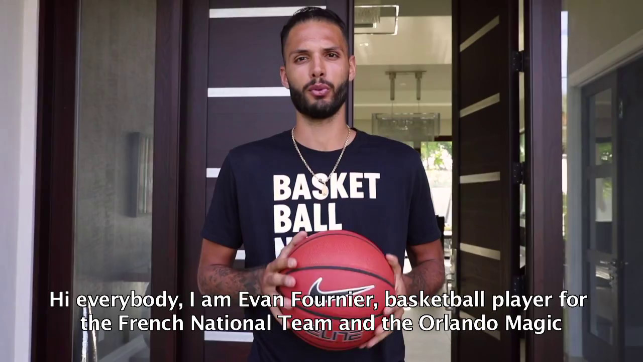 Evan Fournier - Parrain officiel des Paris World Games 2017