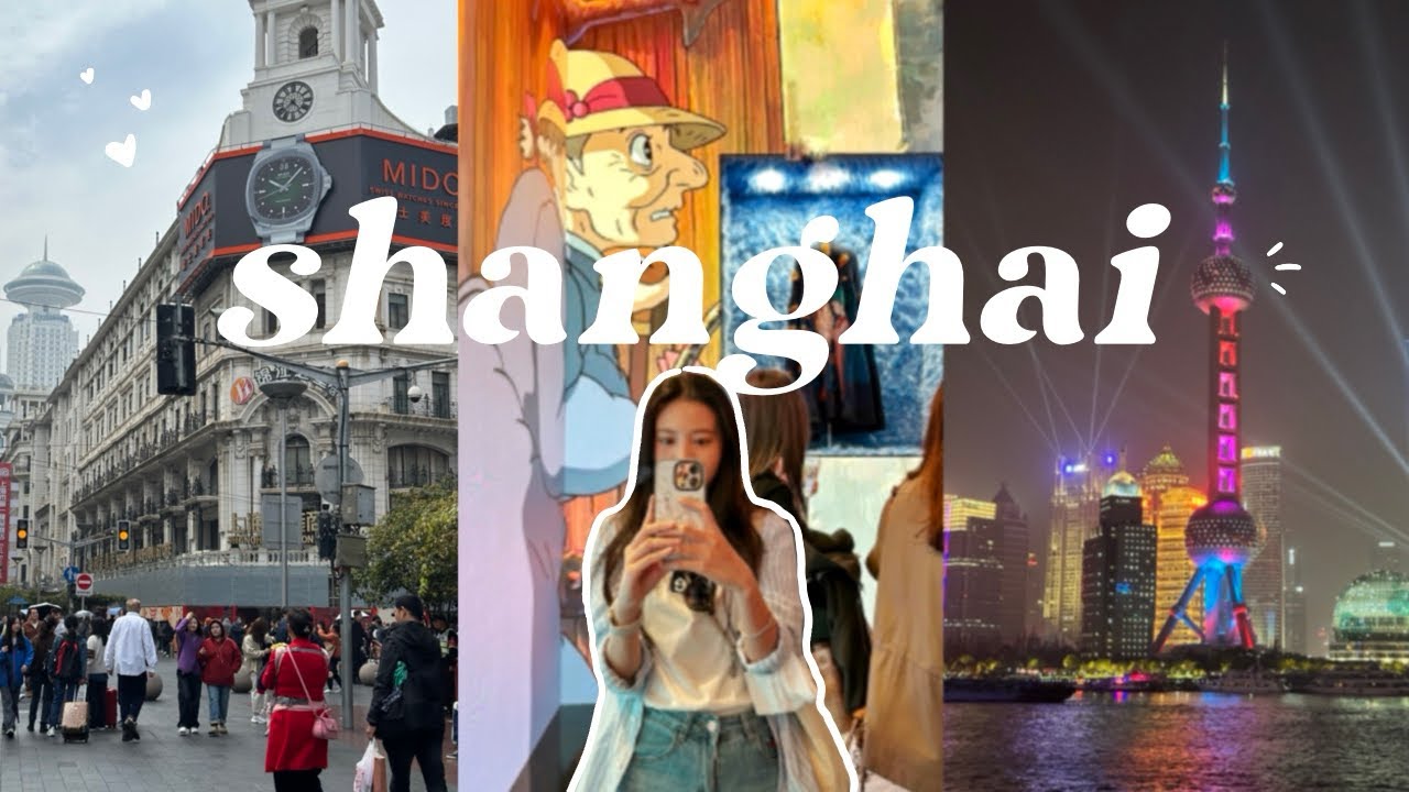 First time in Shanghai⎥Loewe exhibition, must-eat dumplings, do tourist things...