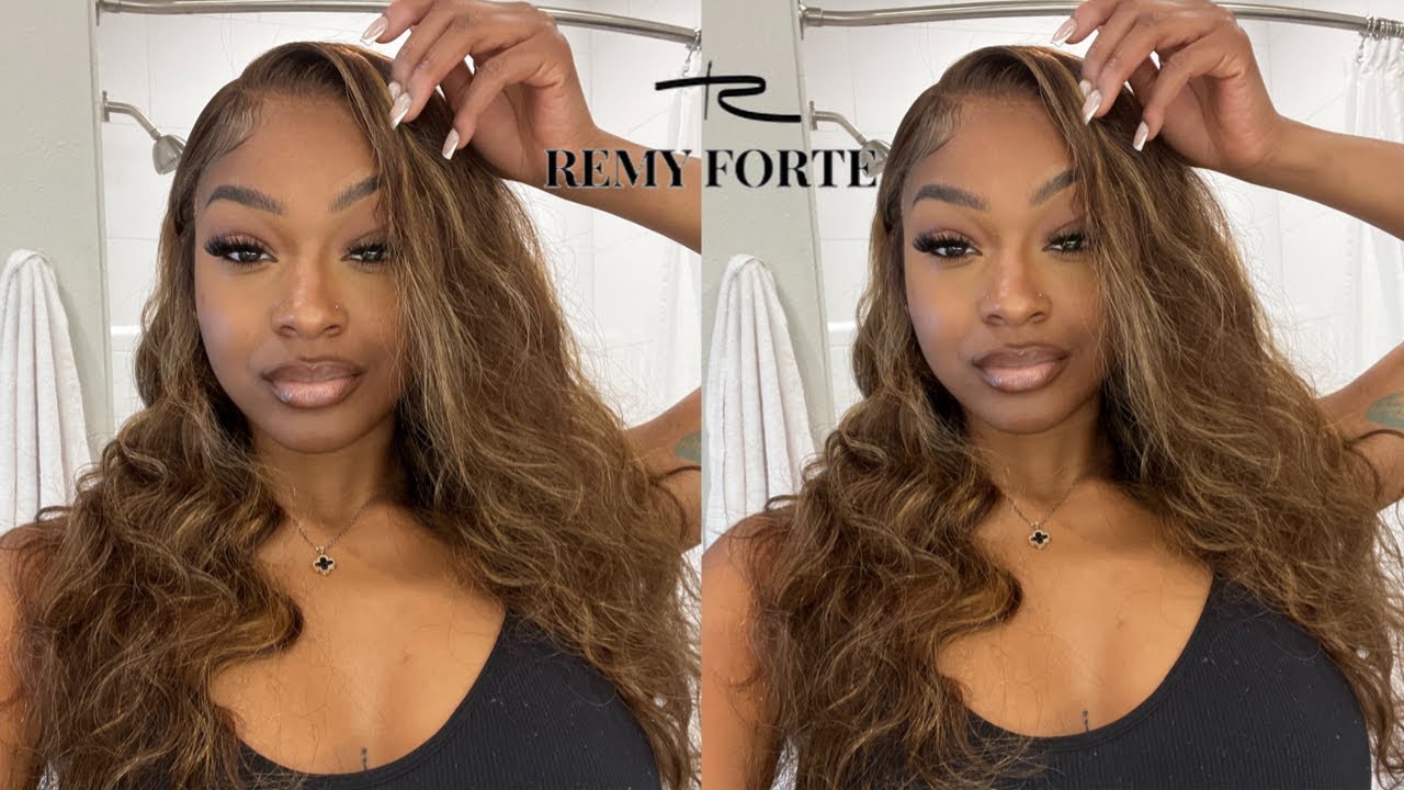 REMY FORTE 13X4 HIGHLIGHTED BODY WAVE UNIT! 😍