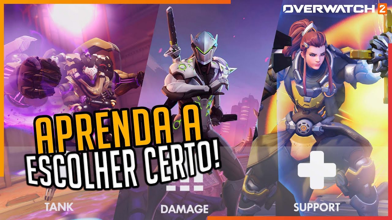 ROLES SECRETAS DO OVERWATCH 2! Ache o Dano e Suporte Perfeitos!