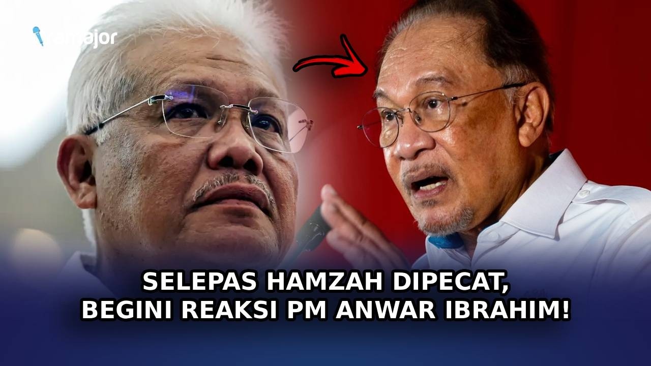 SELEPAS Hamzah Dipecat, Begini Reaksi PM Anwar Ibrahim!