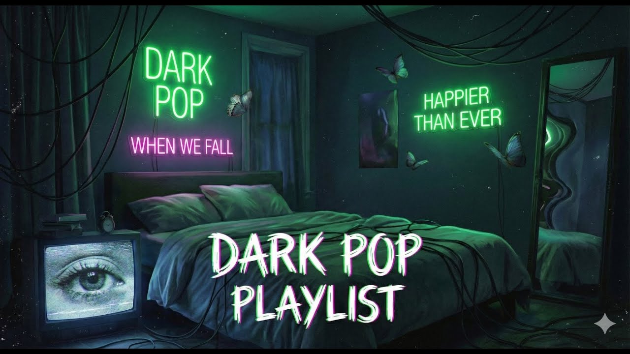Dark Pop Music Mix | 1 Hour Moody Vibes Playlist for Study & Chill