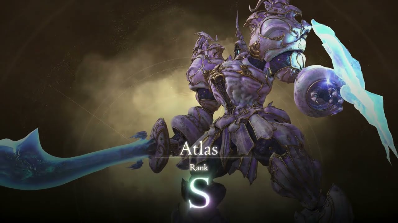 Final Fantasy 16 PS5 NG+ Level 100 Atlas S Rank Hunt No DMG