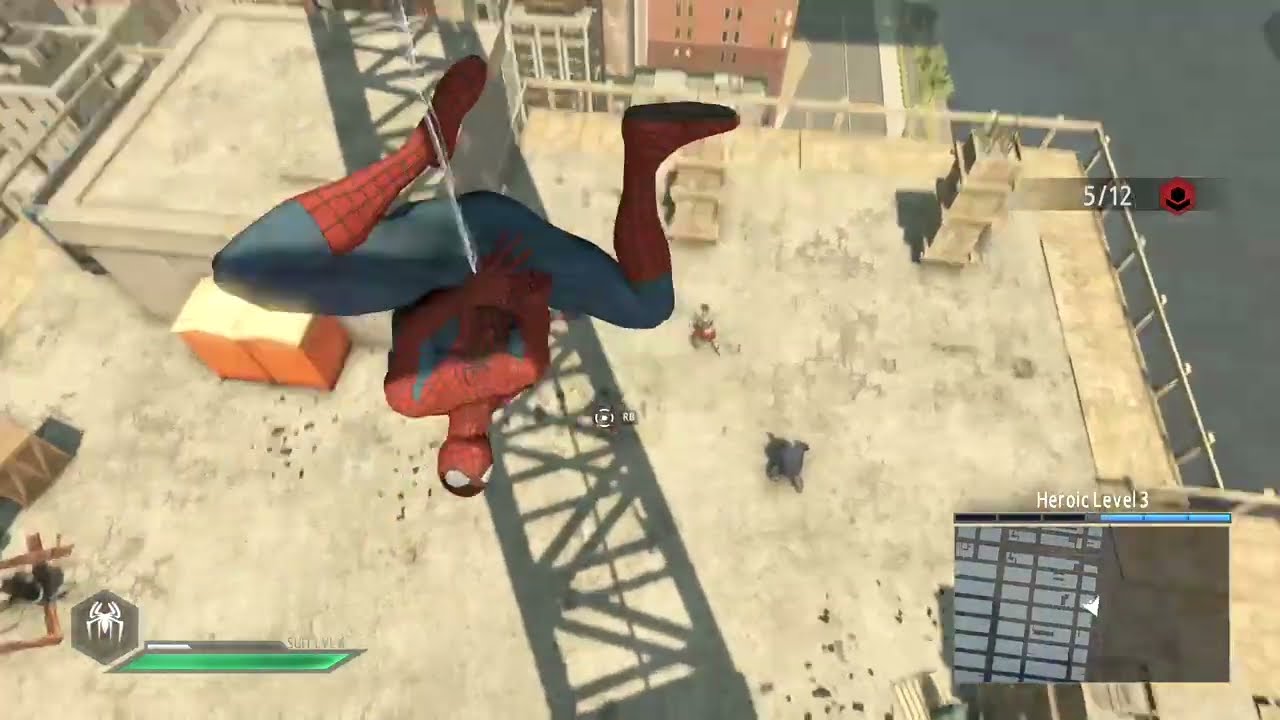 The Amazing Spider-Man 2 Free Roam on Xbox one.