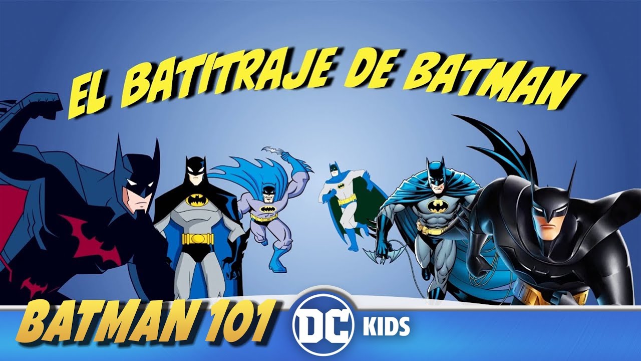 El batitraje de Batman | Batman 101 En Latino | DC Kids FanDome