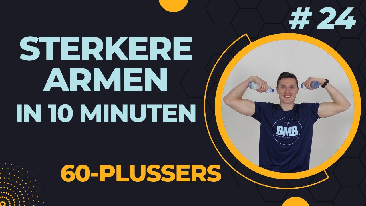 STERKERE ARMEN in 10 minuten - workout voor senioren (of beginners)