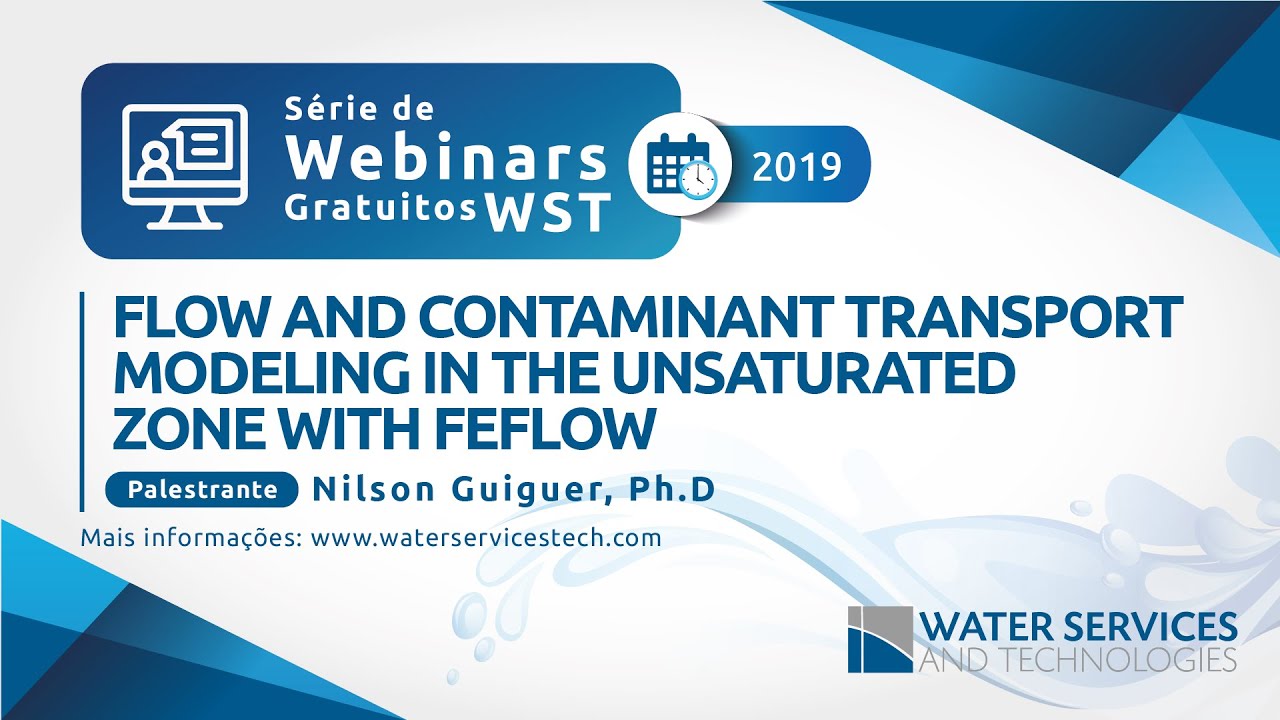 Flow and Contaminant Transport Modeling in the Unsaturated Zone with FEFLOW