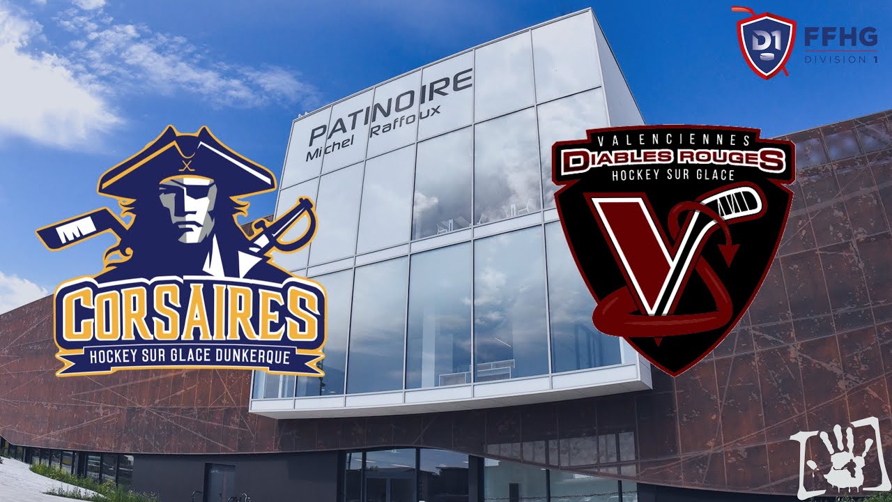 Résumé Les Corsaires de Dunkerque VS Les Diables Rouges de Valenciennes (9-4) Journée 23