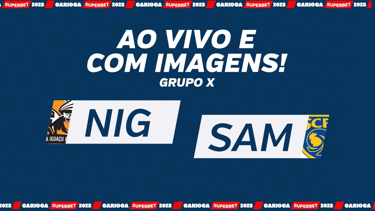 AO VIVO E COM IMAGENS: NOVA IGUA&Ccedil;U X SAMPAIO CORR&Ecirc;A - RODADA 6 - GRUPO X - CARIOC&Atilde;O 2026