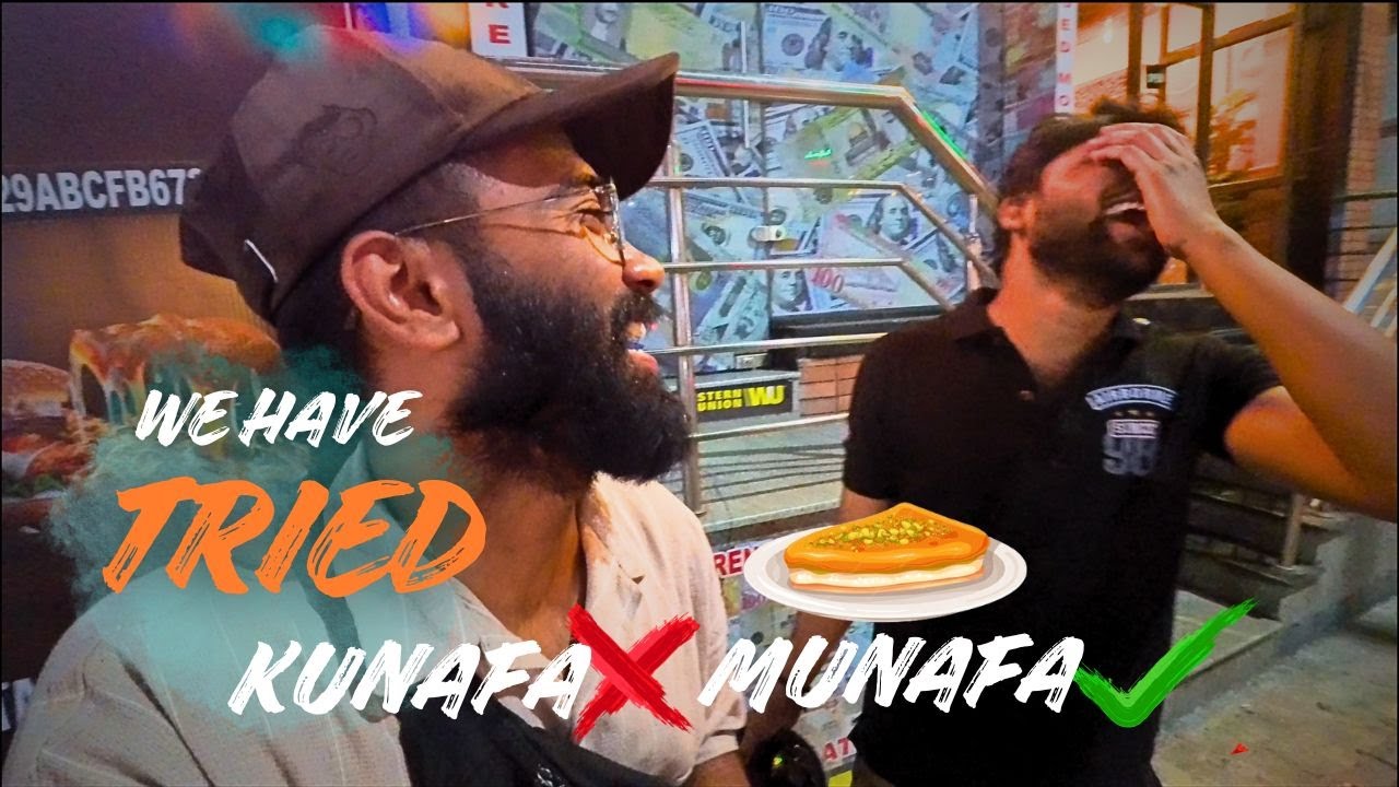 Tried Kunafa❌ Munafa ✅ at KUNAFA WORLD Bangalore 🤤 #kunafa #karamafrazertown