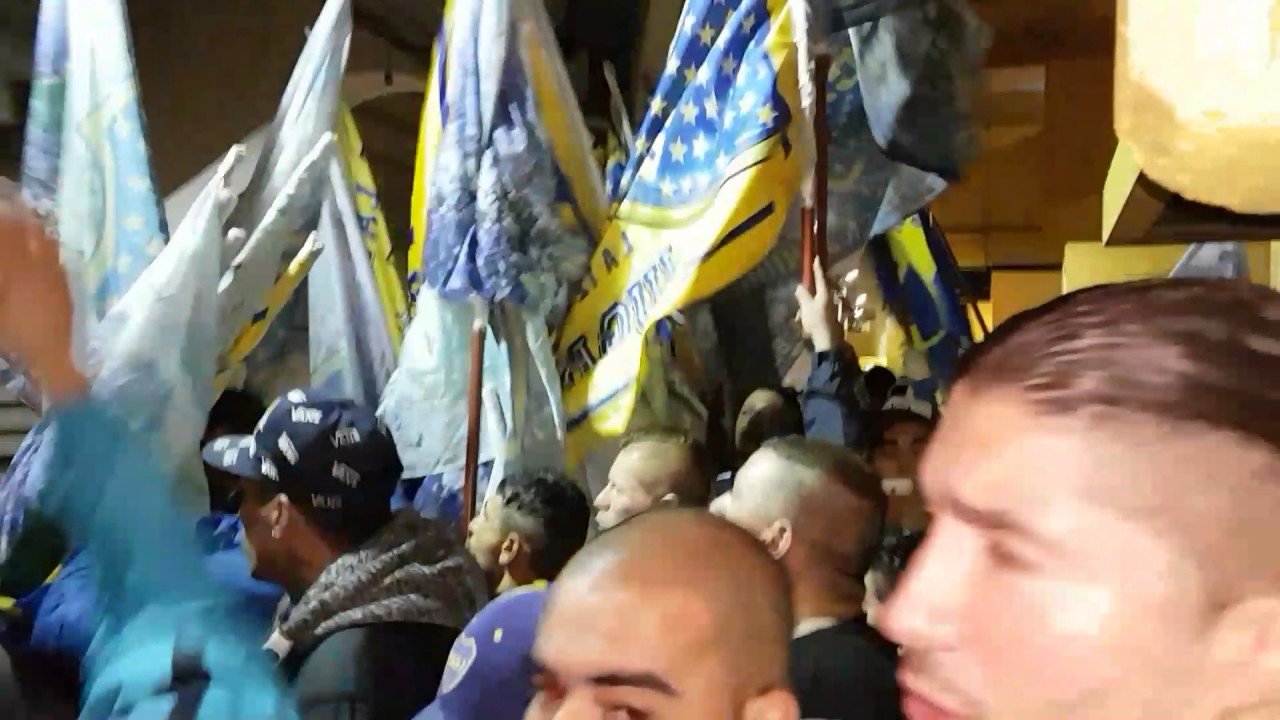 Previa y entrada de bombos Boca vs Independiente 4/06/17
