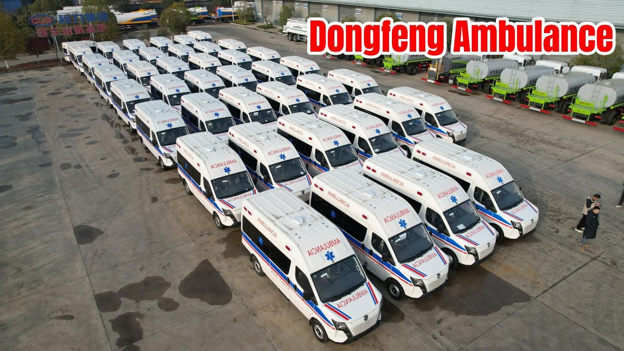 Bulk Purchase: 40 Units Dongfeng Ambulance Ready to Ship