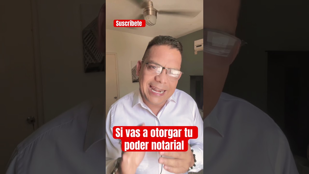 Si vas otorgar tu poder notarial ojo 😱#legal #noticias #finanzas #abogados