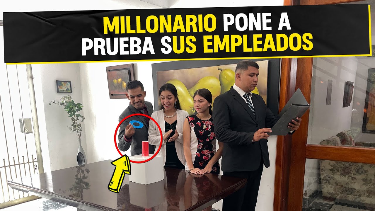 Millonario prueba la honradez de sus empleados | Millonario pone a prueba a empleados y sorpresa