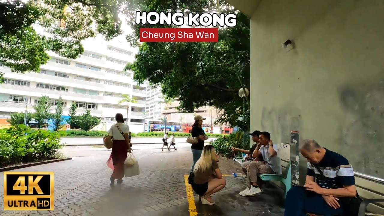 🇭🇰 Cheung Sha Wan beautiful neighborhood 4K Walking Tour September 2025