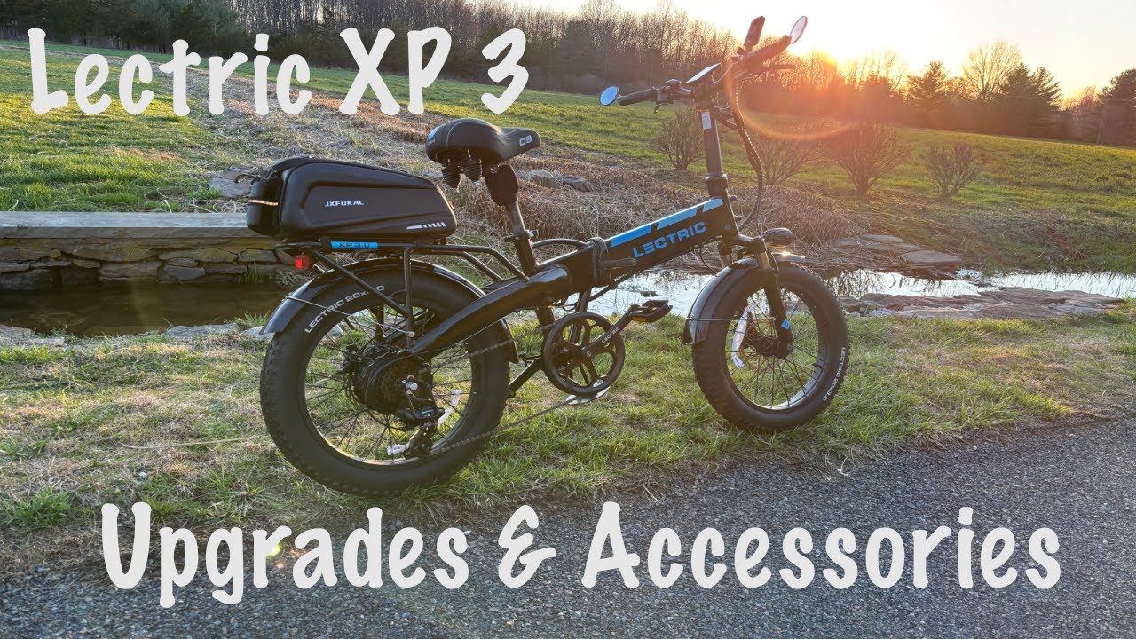 Lectric XP 3 Upgrades and Accessories #lectricxp #lectric #electricbike #ebike