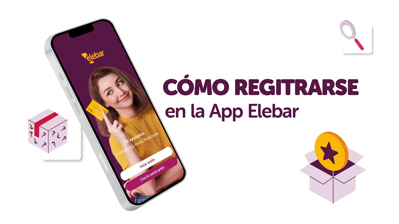 Registrate en la App Elebar