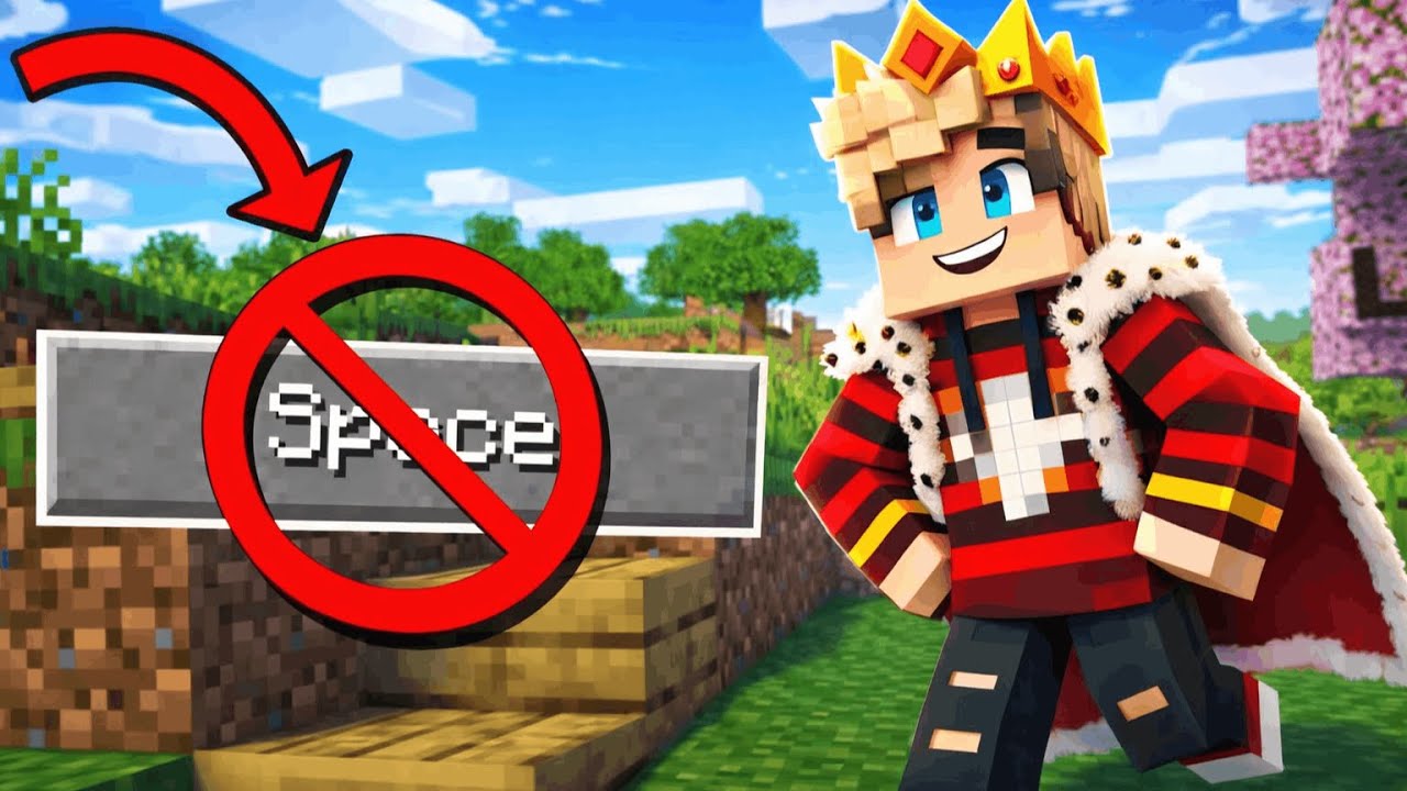 OHNE SPRINGEN zum Enderdrache?! Minecraft durchspielen ohne zu Springen | Minecraft Challenge