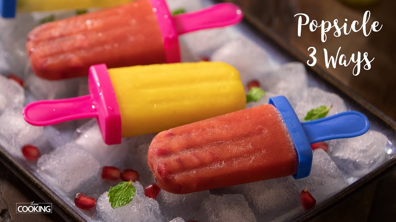 Popsicle 3 Ways | Popsicle Recipes