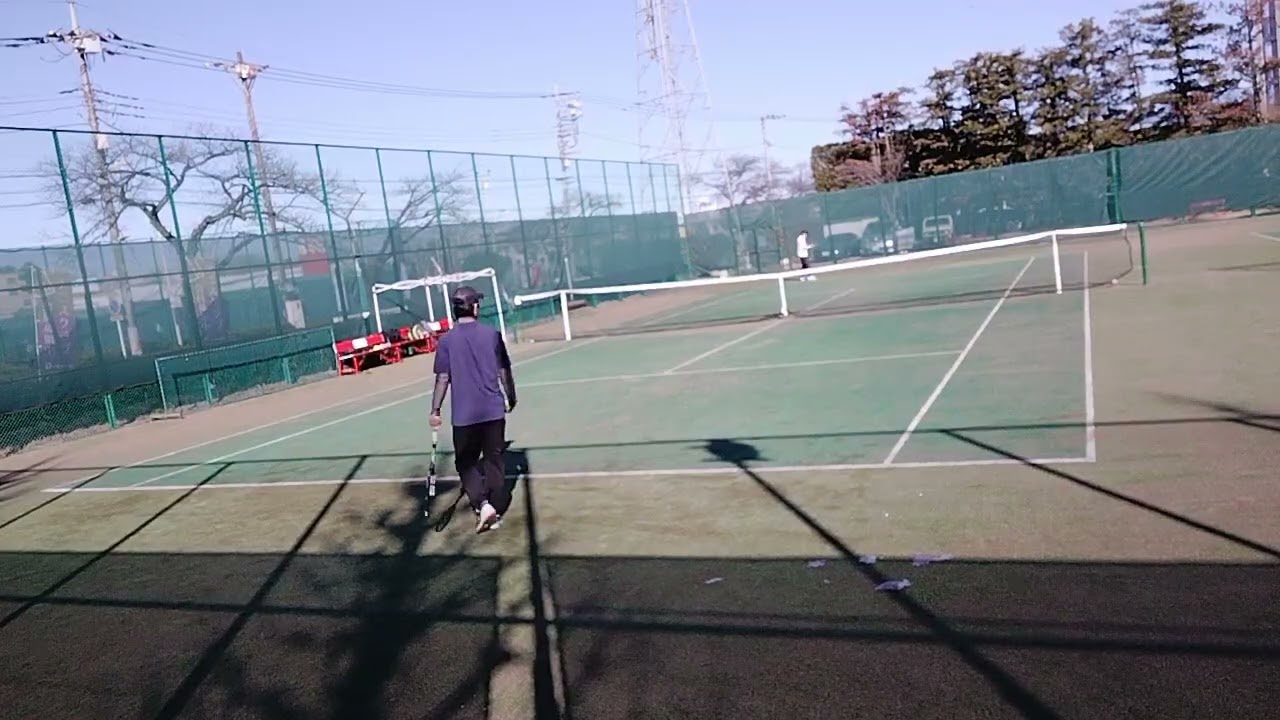 20260104テニスベア杯Lv.6＠Ｄテニススクール志木 第2試合 6-4○