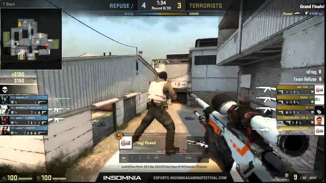 Team Refuse vs uFrag - Grand Final - CSGO i57 Online Qualifier