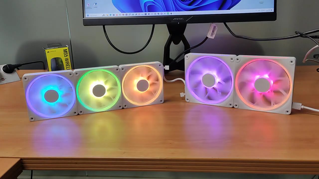 Corsair iCUE LINK RGB LX120 y LX140