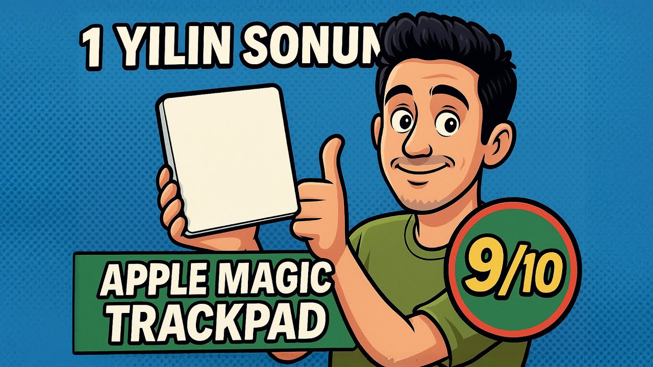 1 Yılın Sonunda Apple Magic Trackpad