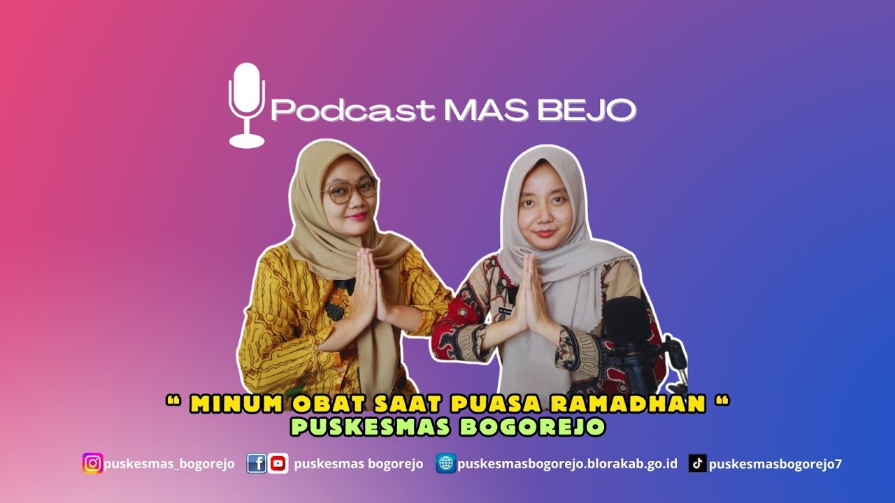 MINUM OBAT SAAT PUASA