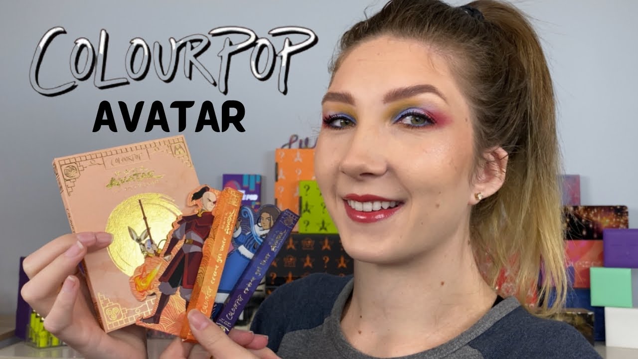 Colourpop X Avatar The Last Airbender Collection Review