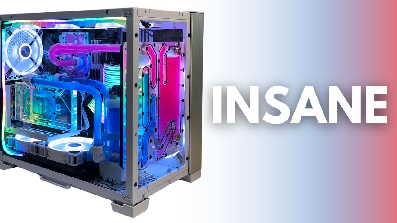 Two Water Cooling Loops in One Gaming PC 🤯
