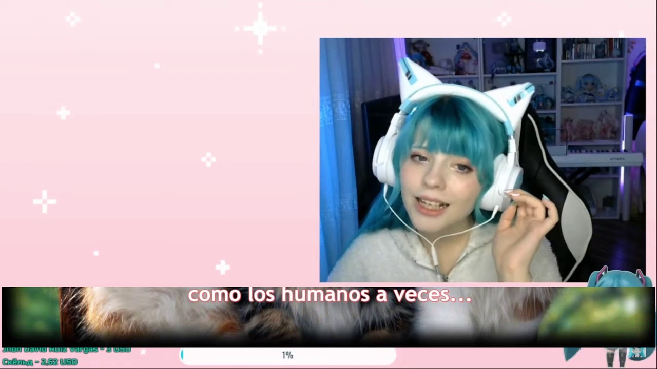 Saya Scarlet Cantando c&aacute;lidos gatitos - Fl&euml;ur - Тёплые коты subtitulado al espa&ntilde;ol