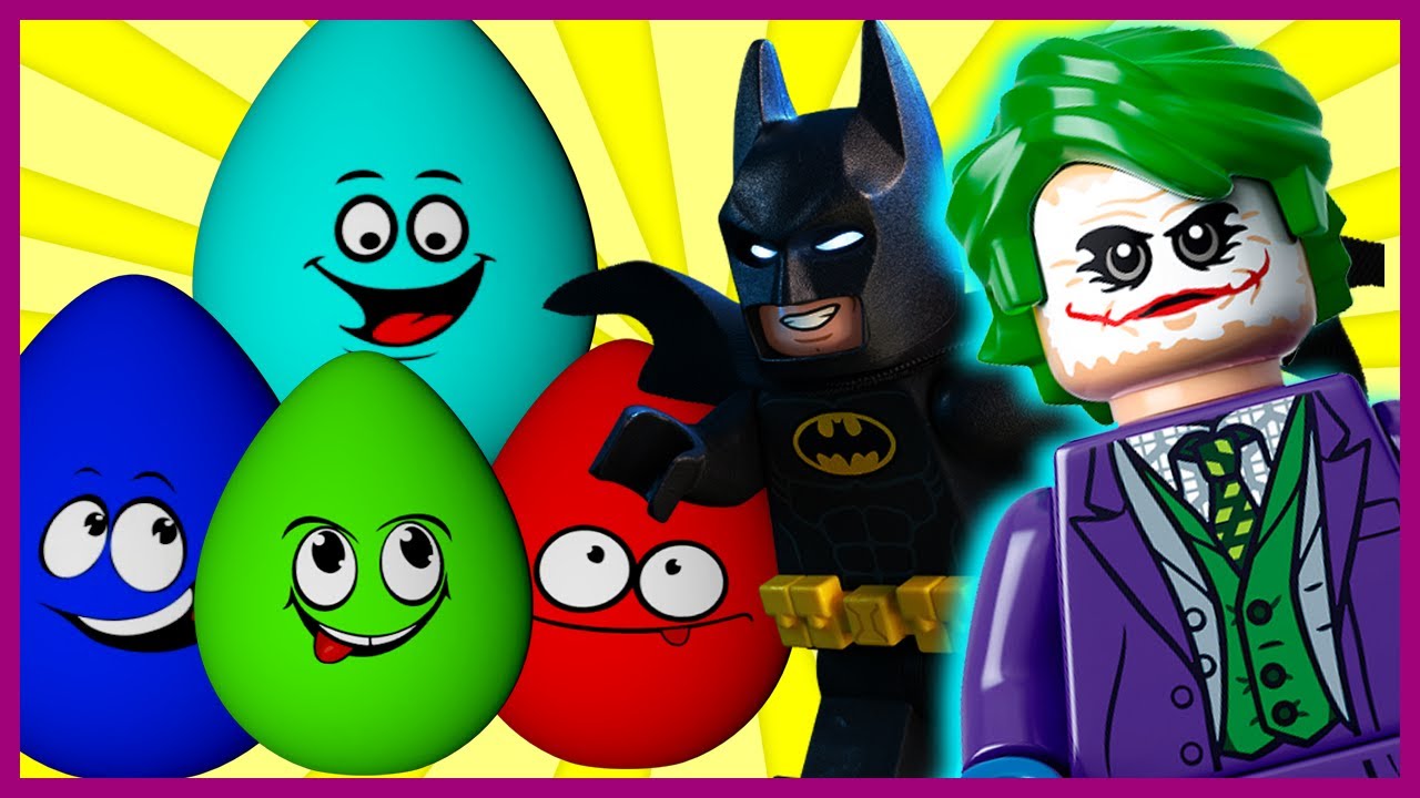 SPINNER Kinder Surprise - LEGO Batman. Лего Бэтман - новый мультик СПИННЕР Киндер сюрприз.